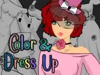 Color and Dress Up background