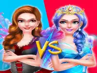 Pro Fairy Princess Dress Up VS Witch Makeup background