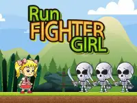RUN FIGHTER GIRL background