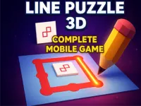 Line Puzzle 3D background
