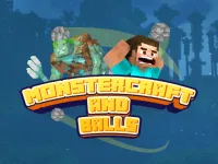 Monstercraft and Balls background