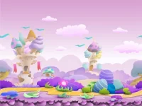 Falling Candy Match background