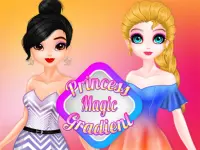 Princess Magic Gradient background