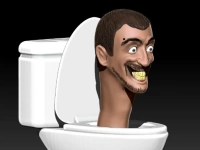 Skibidi Toilet Shoot Out background