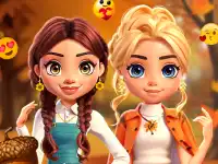 Lovie Chics Fall Dress Up background