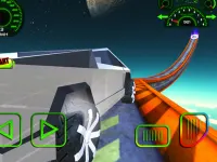 Cyber Truck Race Climb background