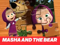 Masha and the Bear Jigsaw Puzzle background