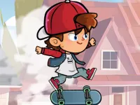Skateboard Challenge Game background