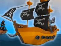 Warship Battle background