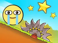 Red Ball Bounce background