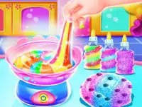 Unicorn Slime Designer background