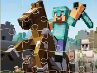 Minecraft Puzzles background