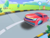 Crazy Car Parking 3 background