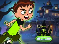 Ben 10 Ghost House Adventure background