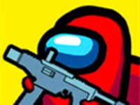 Among Us Crazy Shooter - Shooting Game background