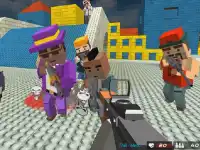 Blocky Gangster Warfare 2022 background