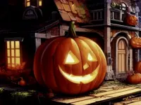 Halloweem Pumpkin Adventure background
