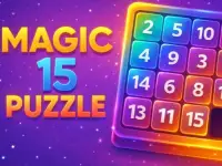 Magic 15 Puzzle background