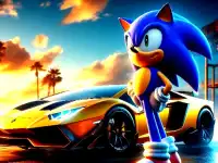 Sonic Run for Lamborghini background