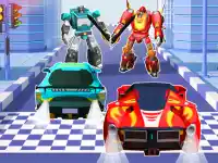Car Robot Transform Fight background