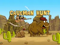 caveman hunt background