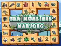 Sea Monsters Mahjong background