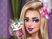 Sery Bride dolly makeup background