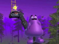Grimace Only Up! background