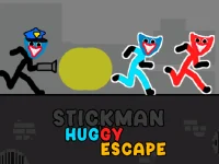 Stickman Huggy Escape background