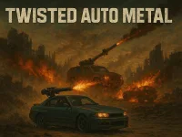 Twisted Auto Metal background