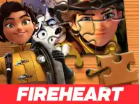 FirehearT Jigsaw Puzzle background