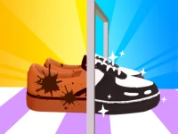 Shoes Evolution 3D background