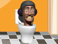 Skibidi Toilet Puzzle background