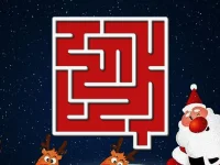 Christmas Maze background