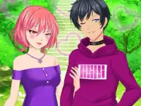 Anime Couples Dress Up background