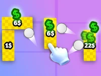 Money ping pong background