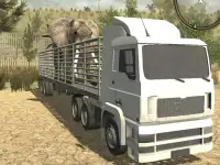 Offroad Truck Animal Transporter background