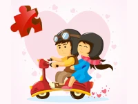 Valentine's Day Puzzle background