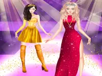 The Queen Of Fashion: Fashion show dress Up Game background