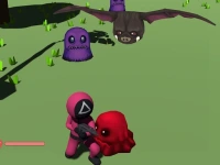 Squid Warrior Adventure background