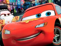 McQueen Cars Jigsaw Puzzle Collection background