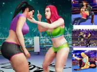 Women Wrestling Fight Revolution: Fighting Games background