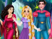 Long Hair Princess Tangled Adventure background