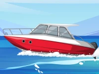 Speed Boat Jigsaw background