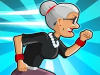 Angry Grandmother Run background