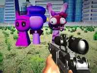 Sprunki Sniper Squid Game background