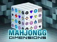Mahjongg Dimensions 3D background
