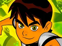 Ben 10 Spot the Difference background