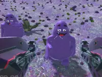 Grimace Dead Island Shooting background