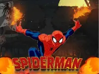 Spiderman Kill Robot background